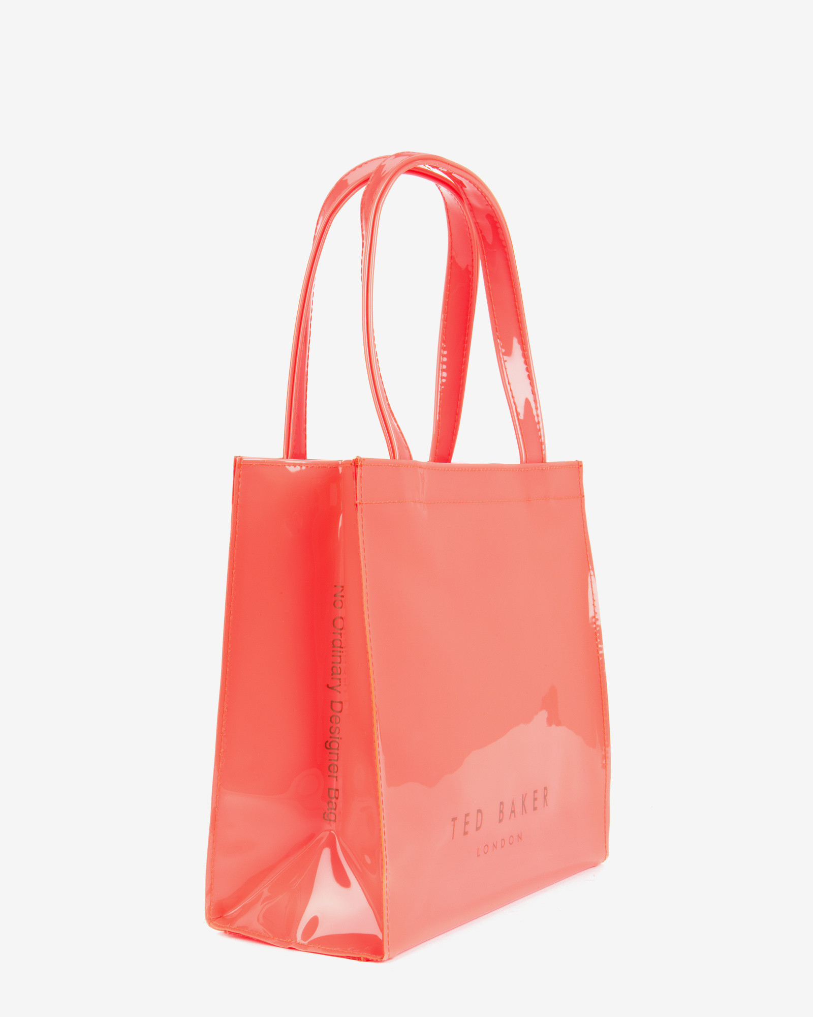 ted baker pink plastic bag