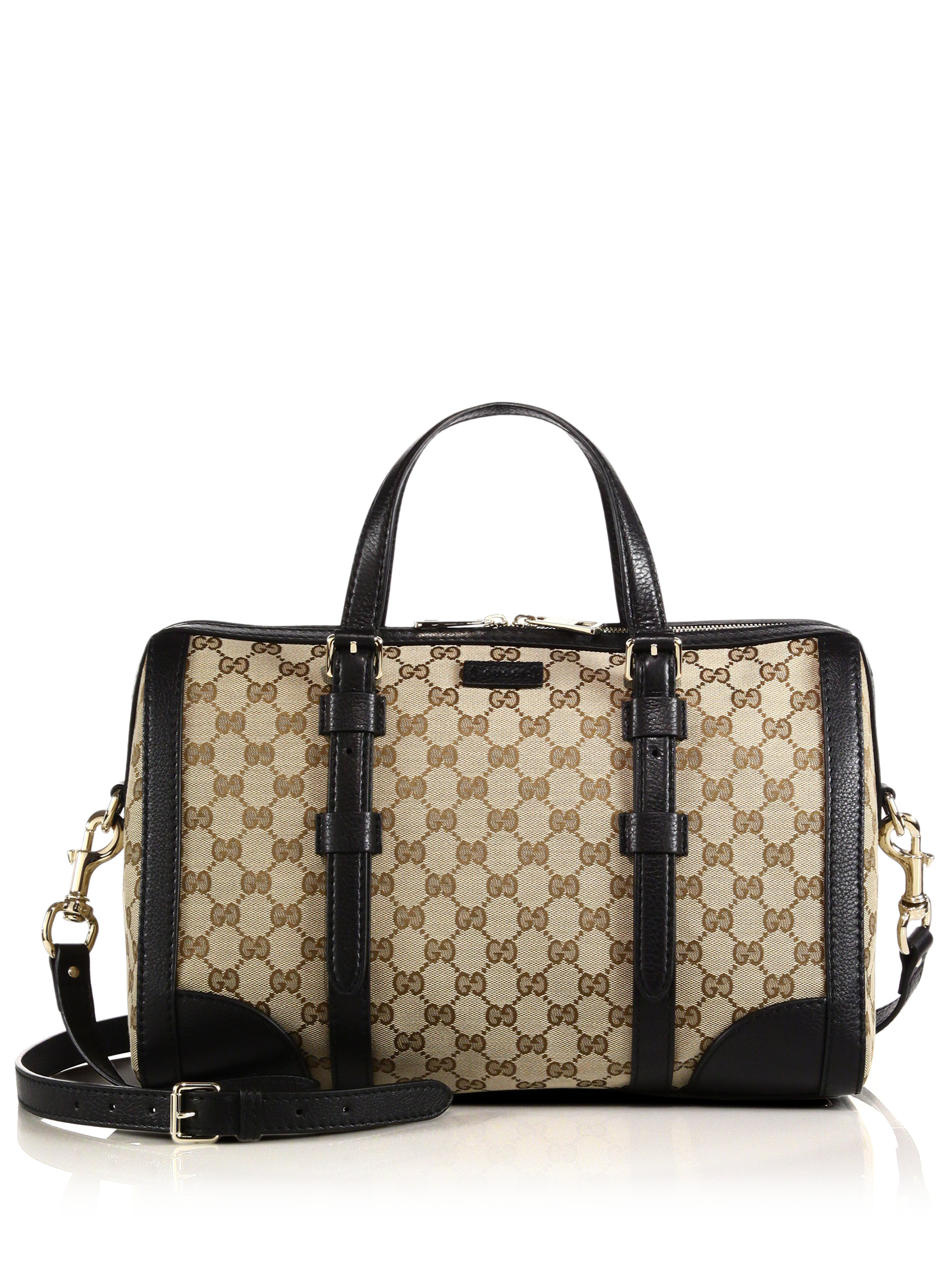 Gucci Gg Classic Top Handle Bag in Natural - Lyst