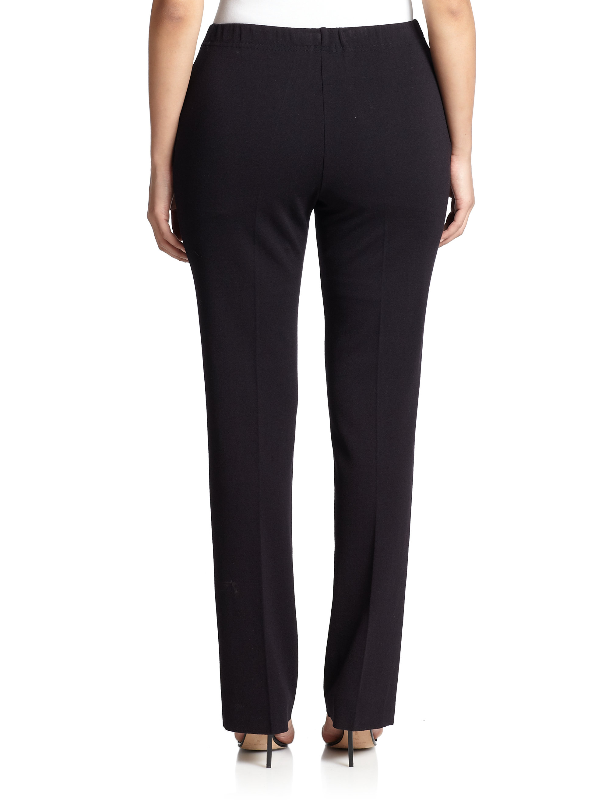 Stizzoli Knit High-Waist Pants in Black | Lyst