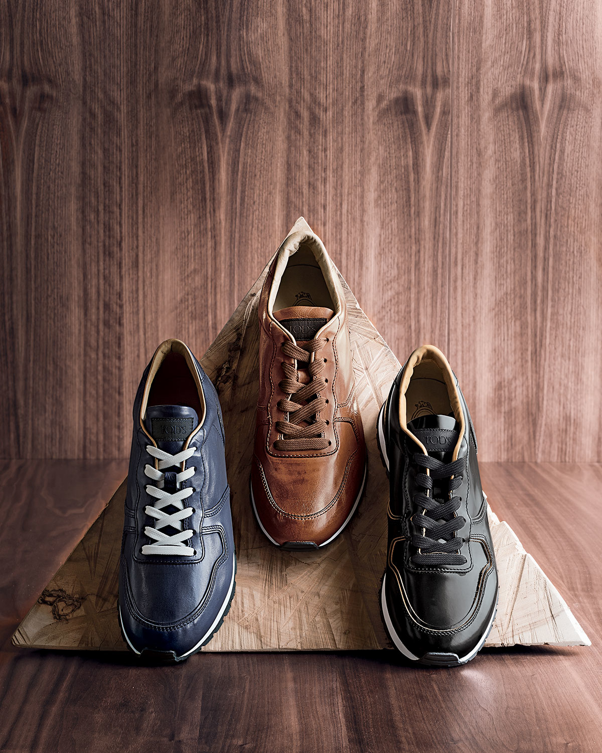 tod's leather sneaker