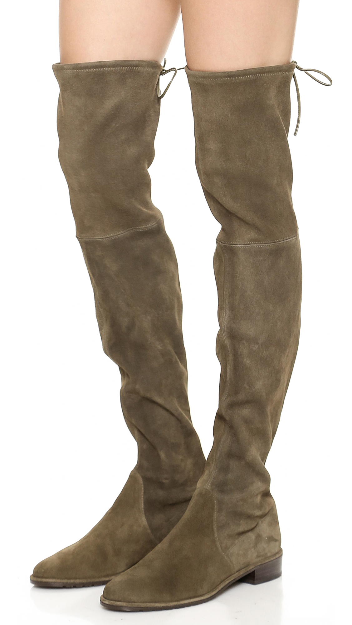 stuart weitzman flat booties