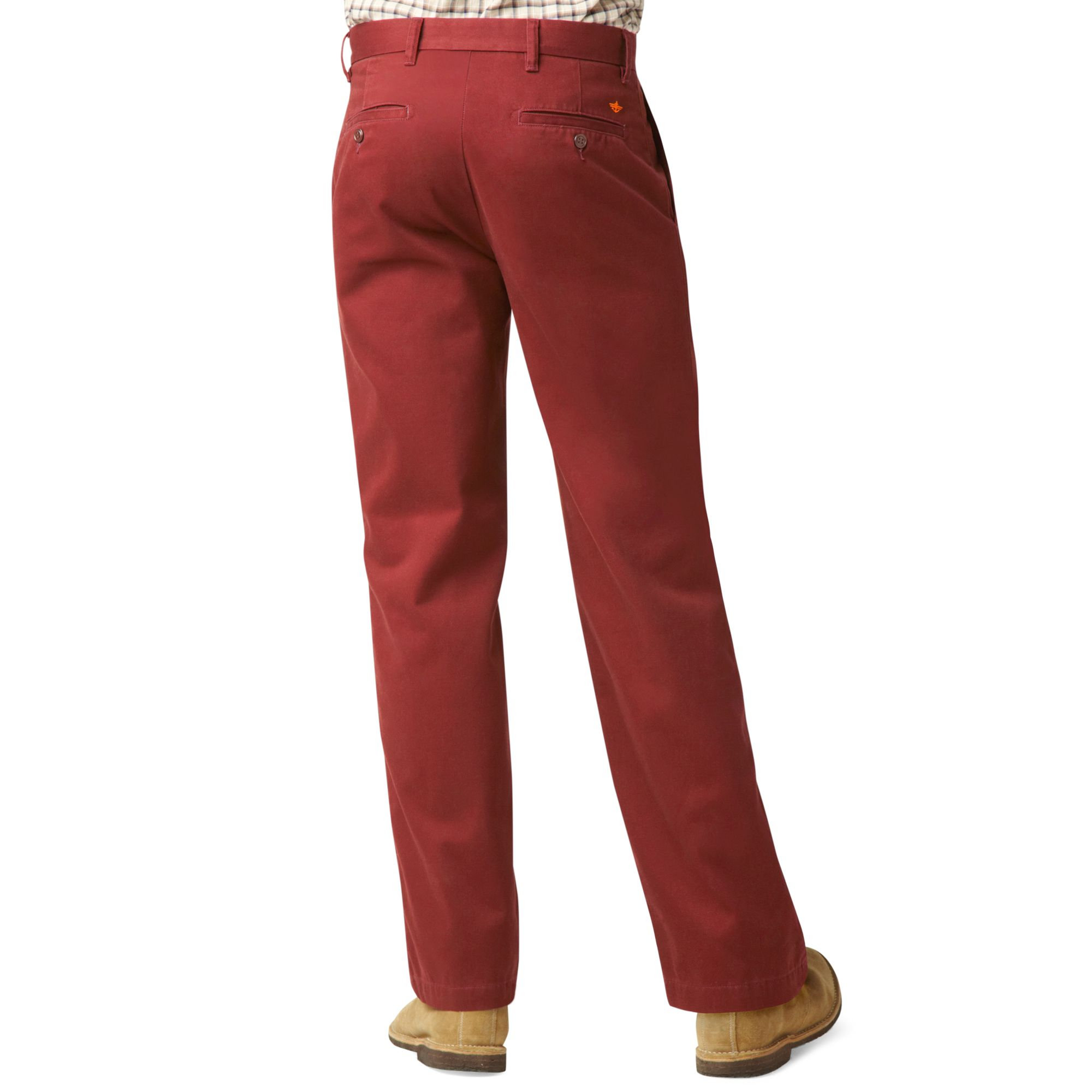 dockers classic fit flat front