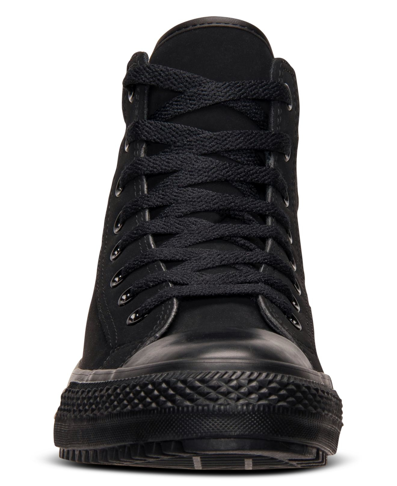 all black ankle converse
