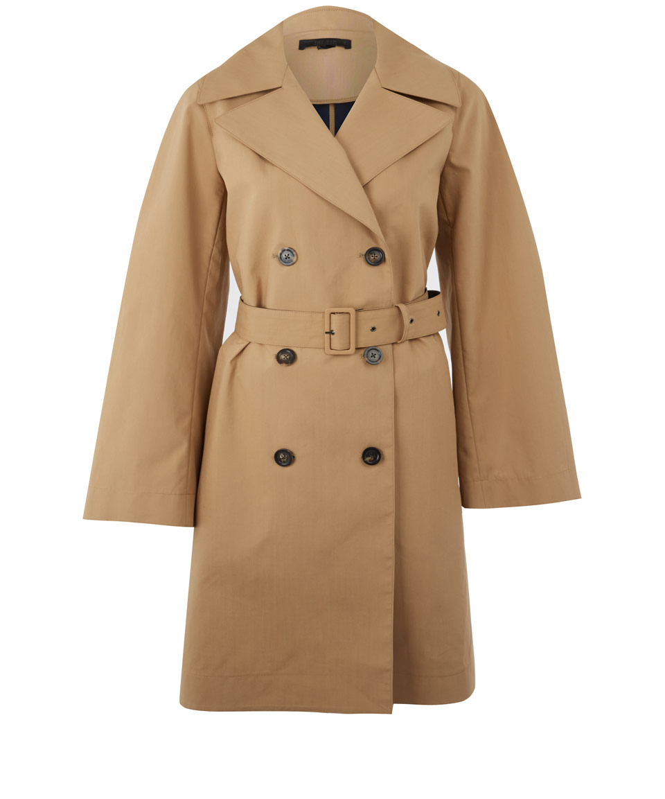 Lyst The Row Beige Arve Trench Coat in Brown