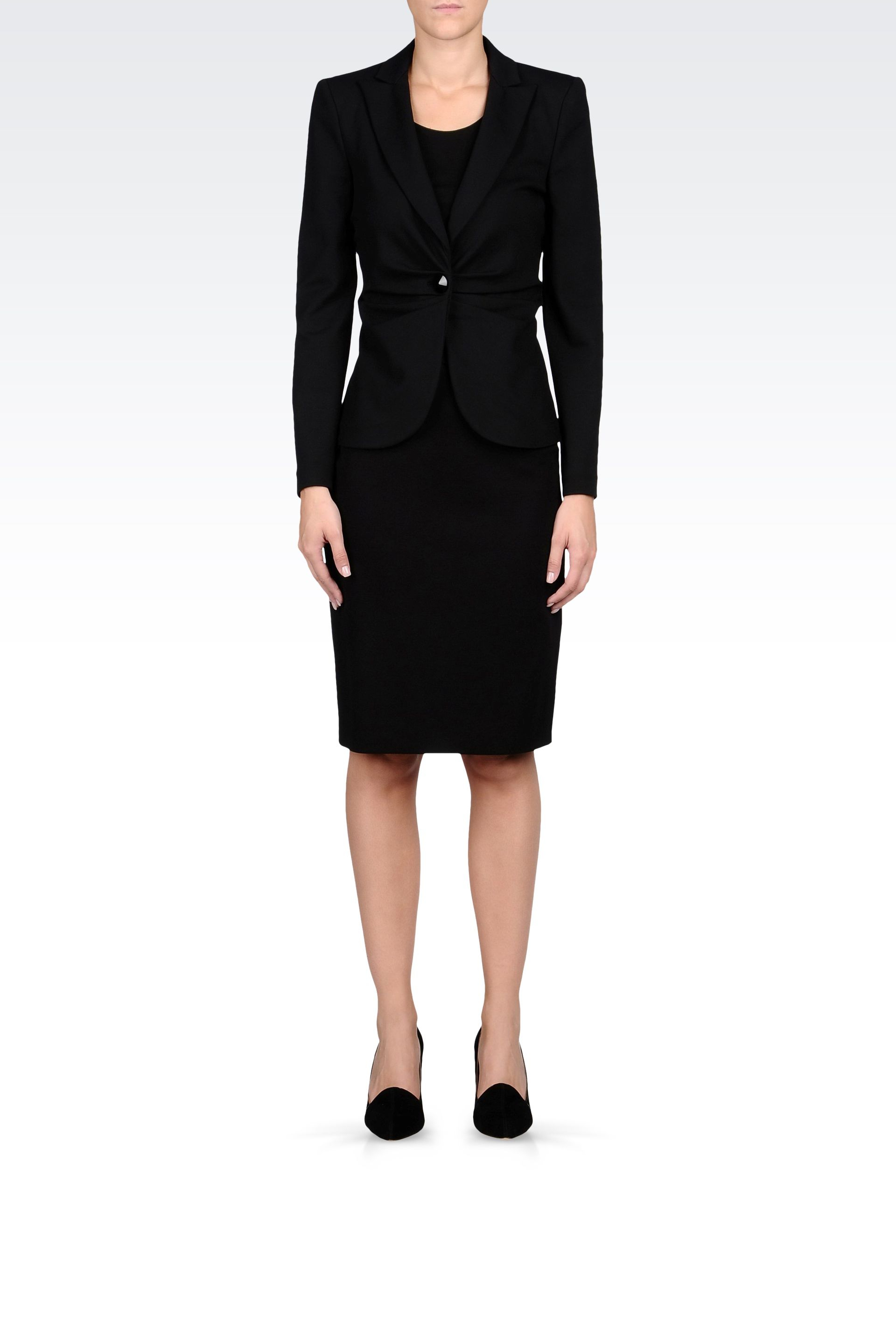 armani womans suit