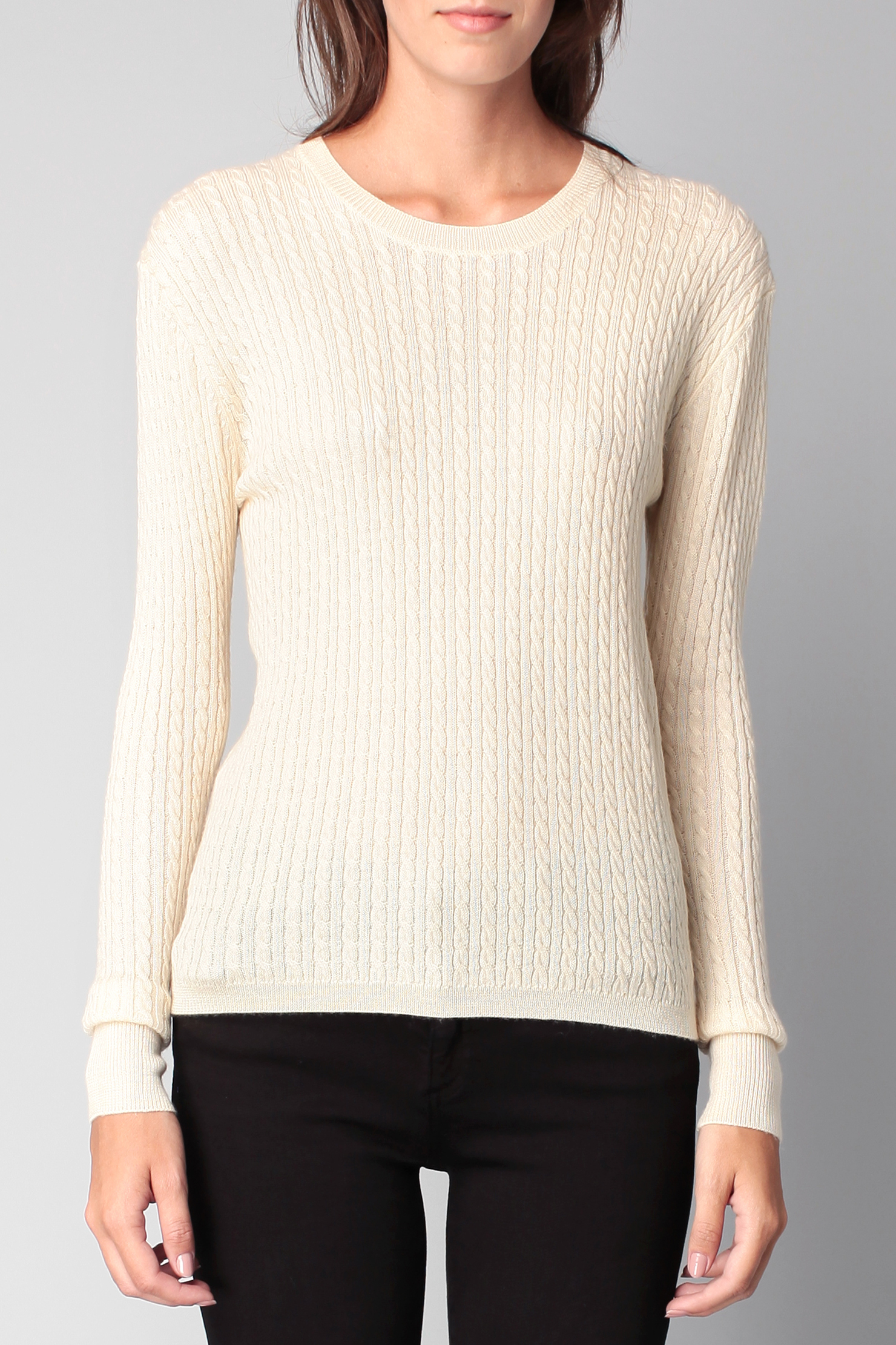 white vintage jumper
