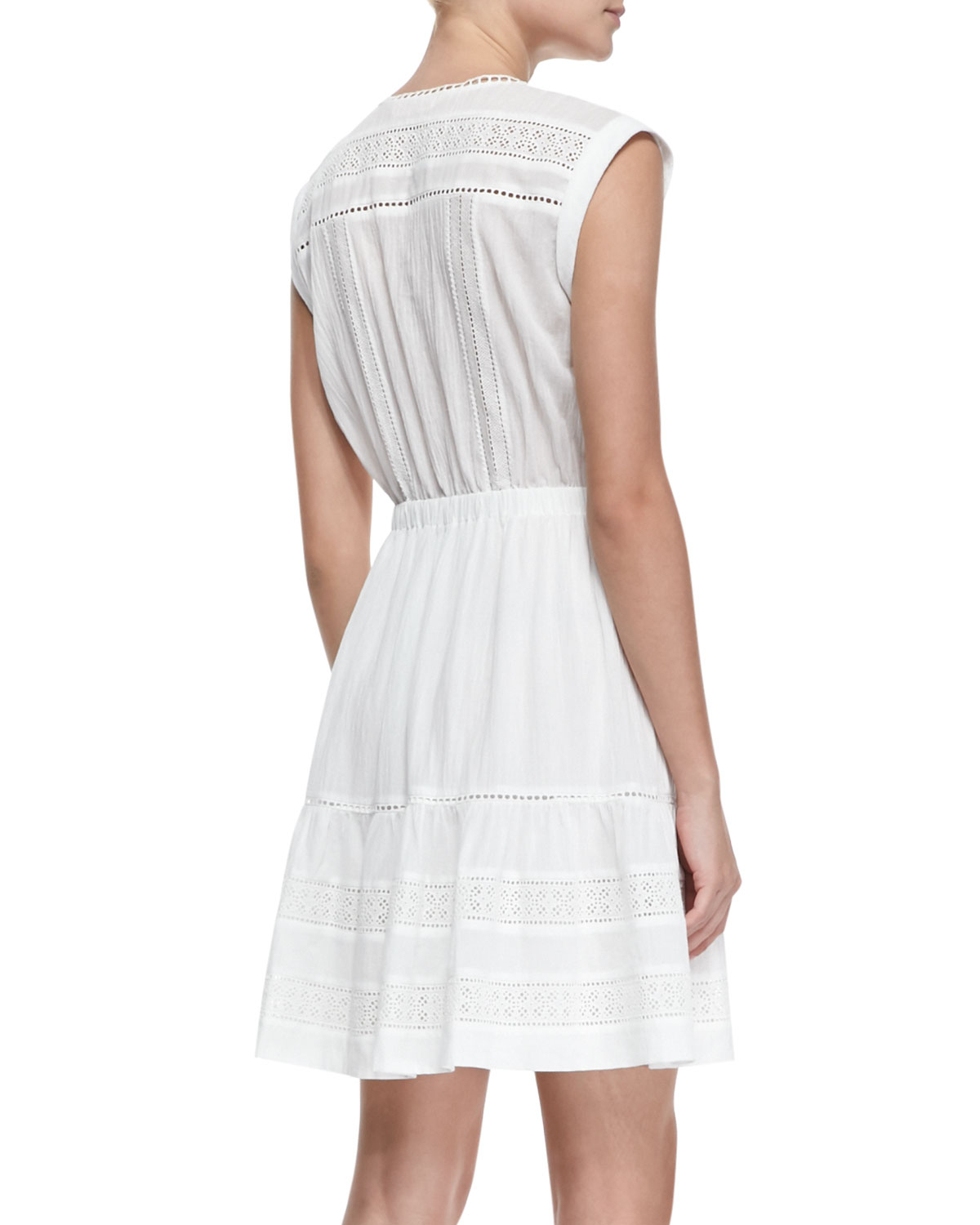 rebecca taylor white dress