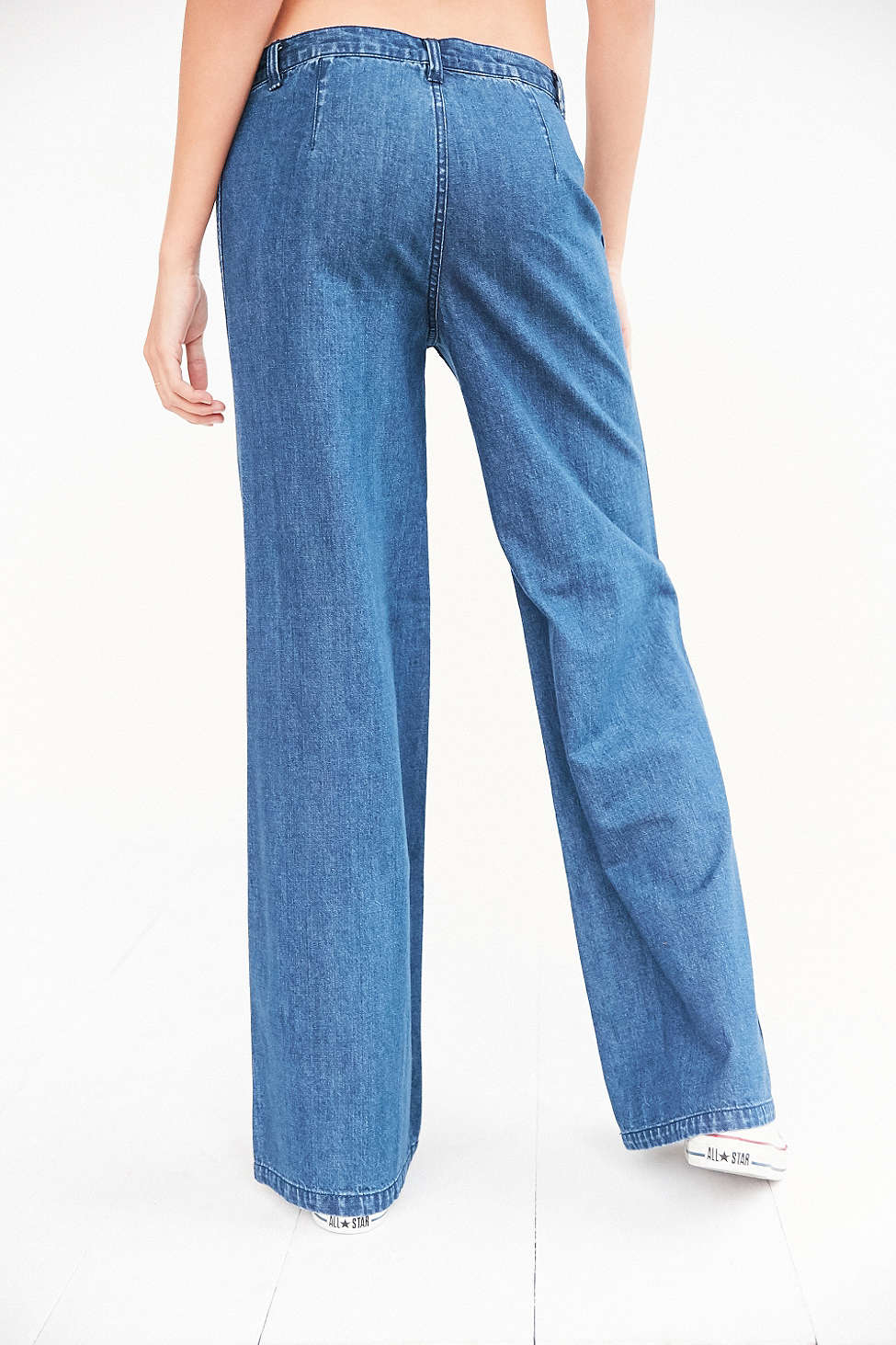 BDG Joni Low-rise Wide-leg Jean in Blue - Lyst
