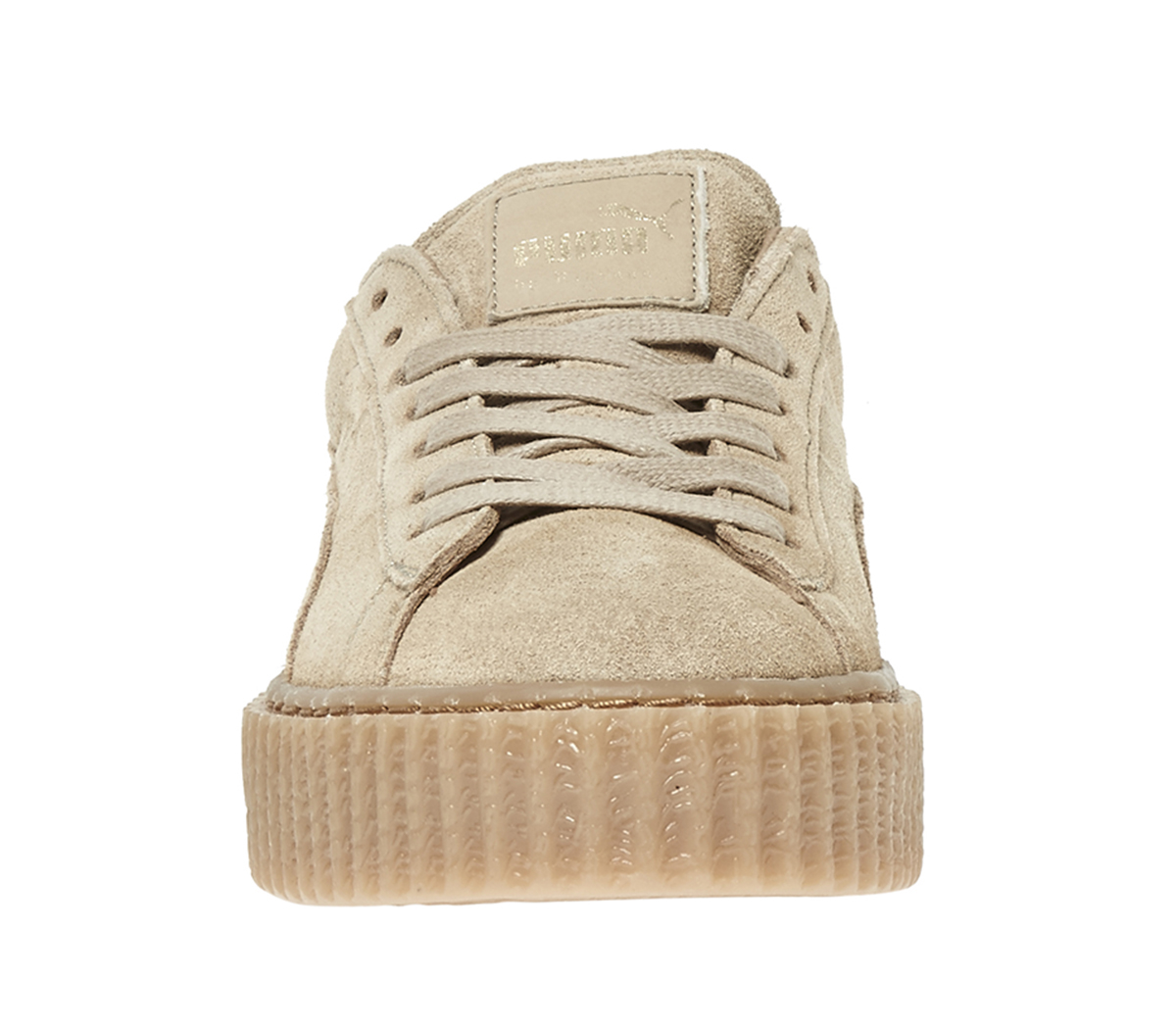 PUMA Suede Creepers in Gold (Metallic) - Lyst