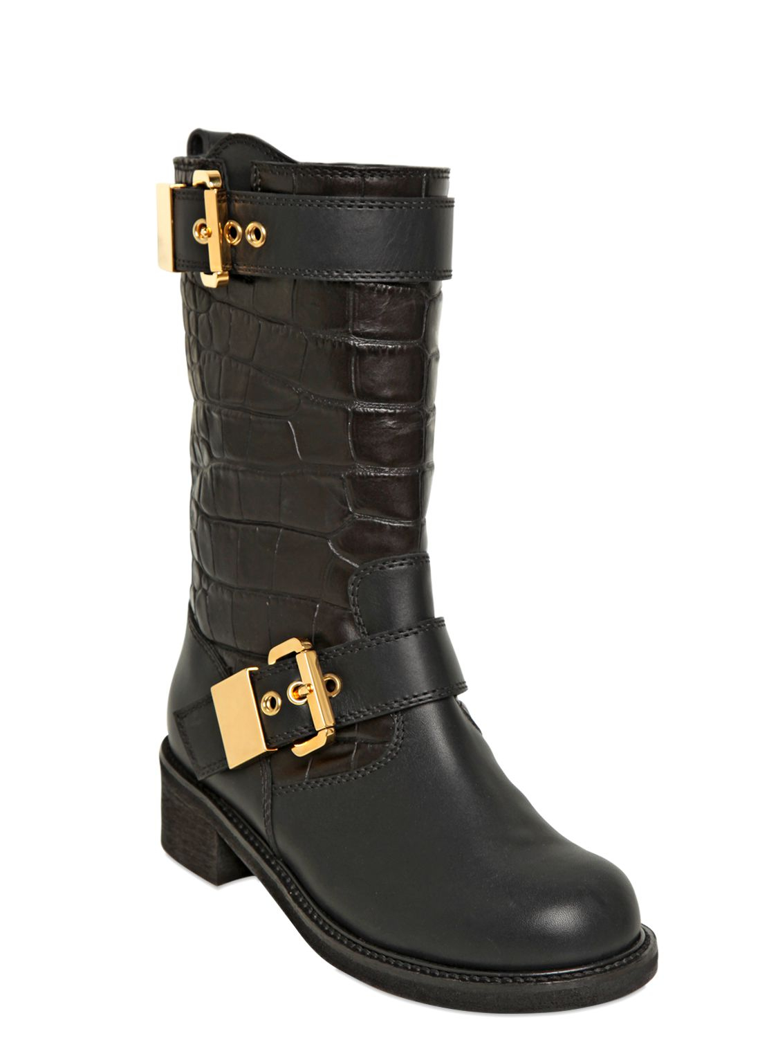 giuseppe zanotti biker boots