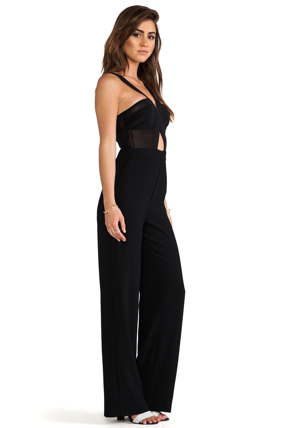 bec and bridge black jumpsuit