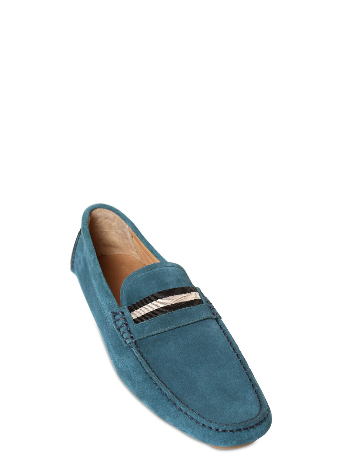bally shoes blue