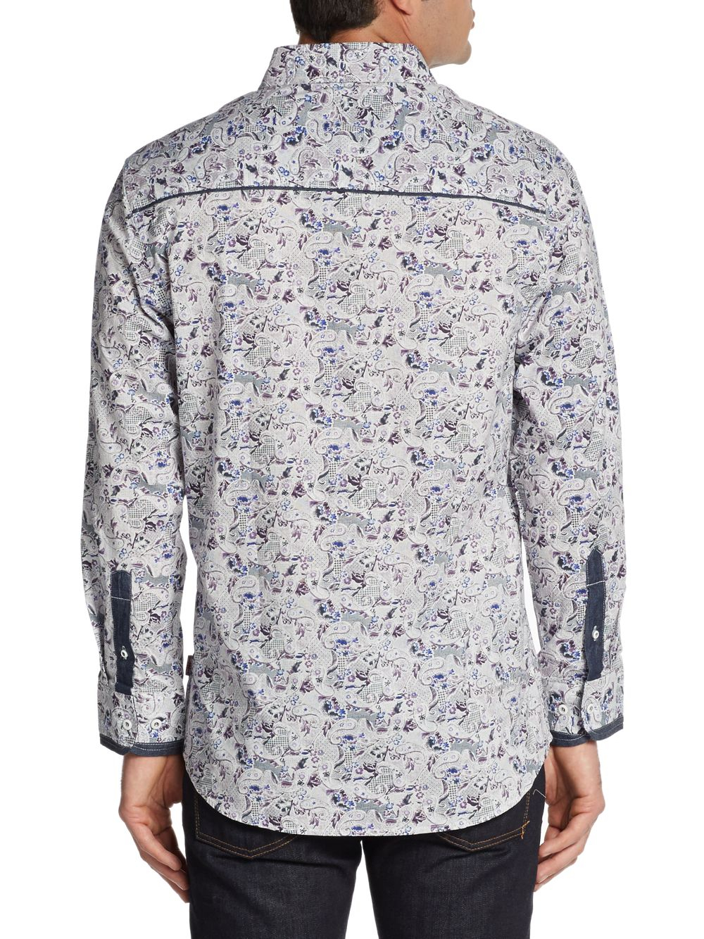Lyst English laundry Paisley Print Shirt for Men
