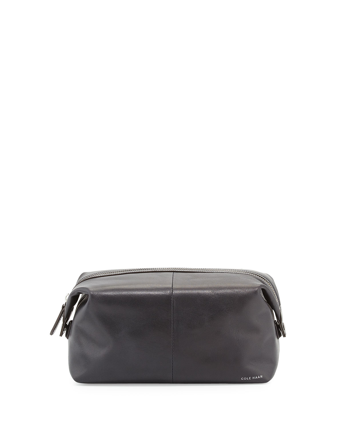 cole haan leather travel bag