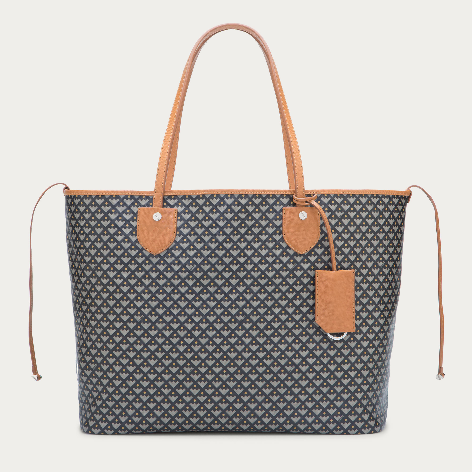 Lyst Bally Bernina Large Women's Large Coated Canvas Tote Bag In