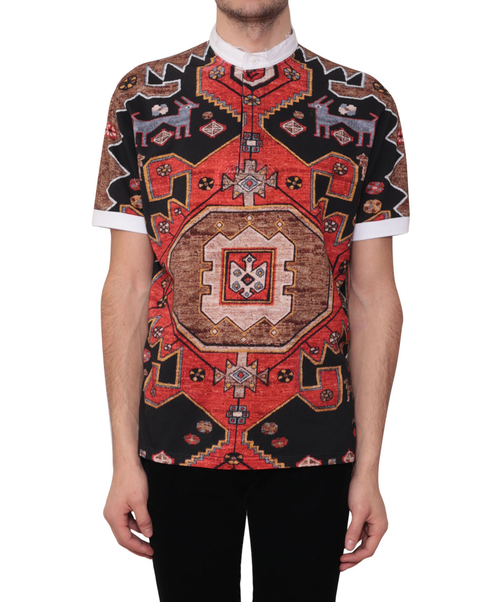 givenchy red polo shirt