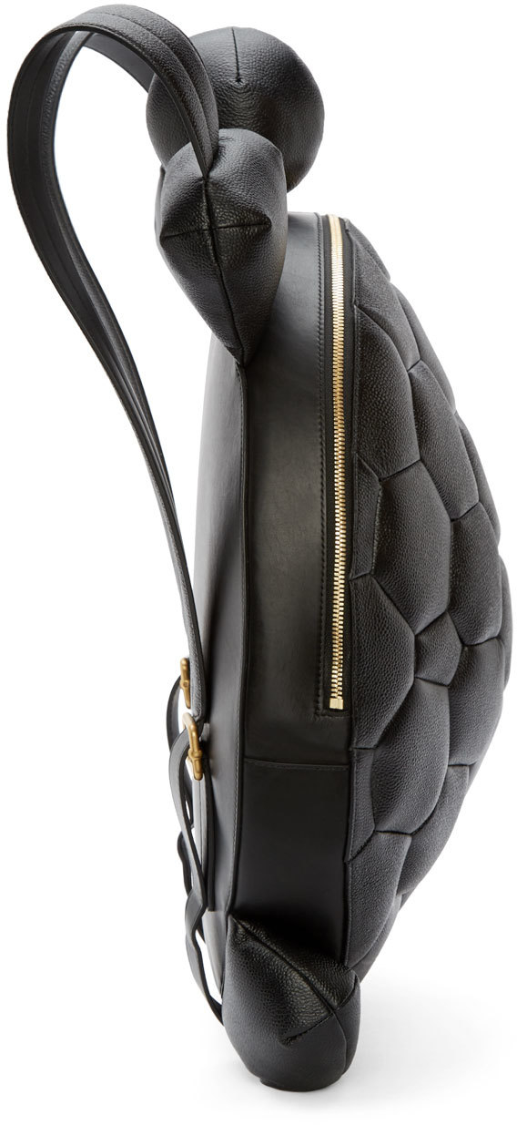 leather turtle backpack