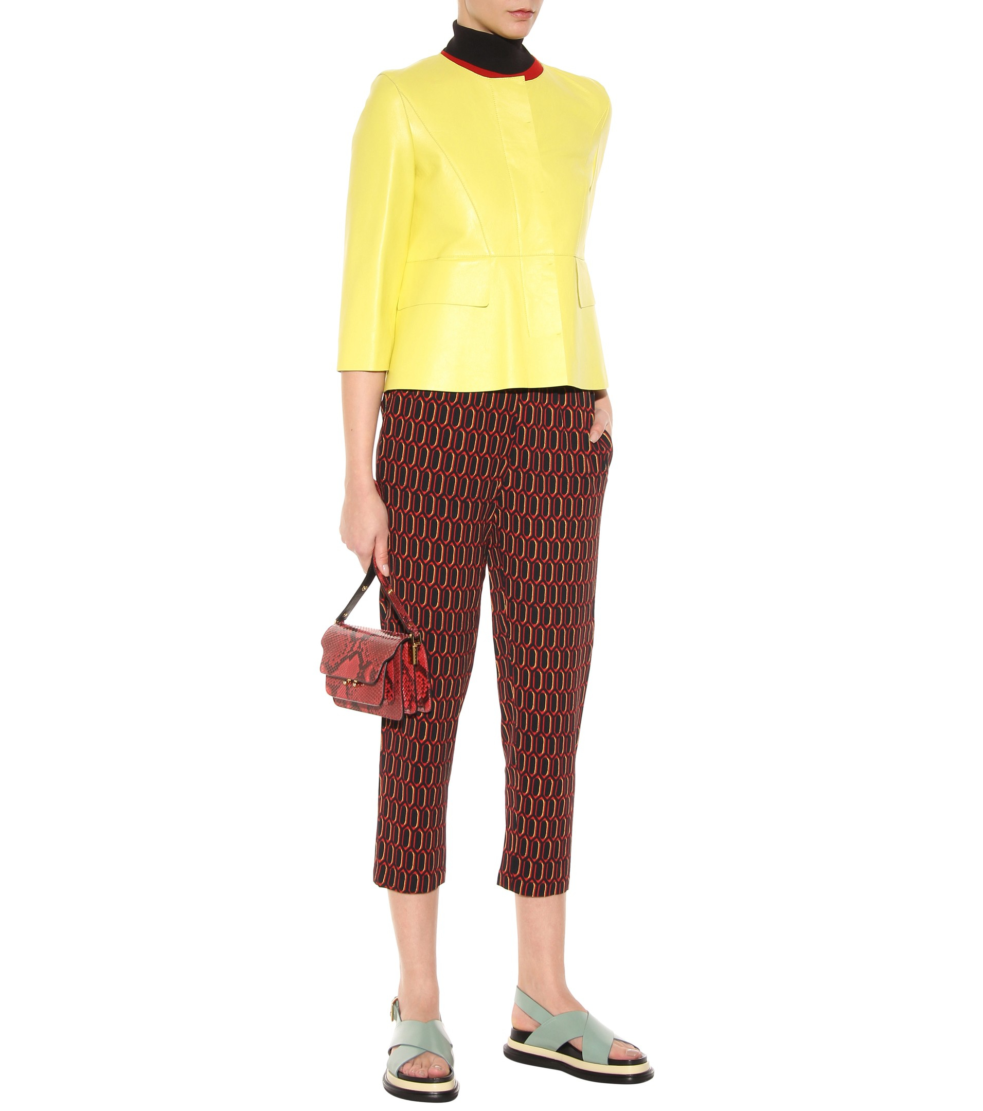 marni leather sandals