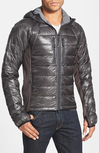 canada goose hybridge lite hoody graphite red canada goose hybridge lite hoody graphite red