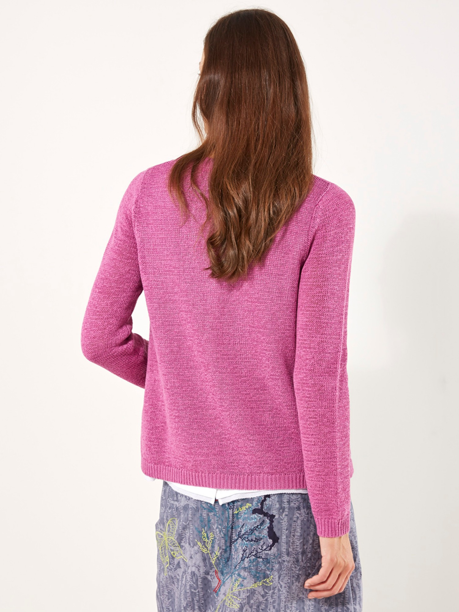 white stuff pink cardigan