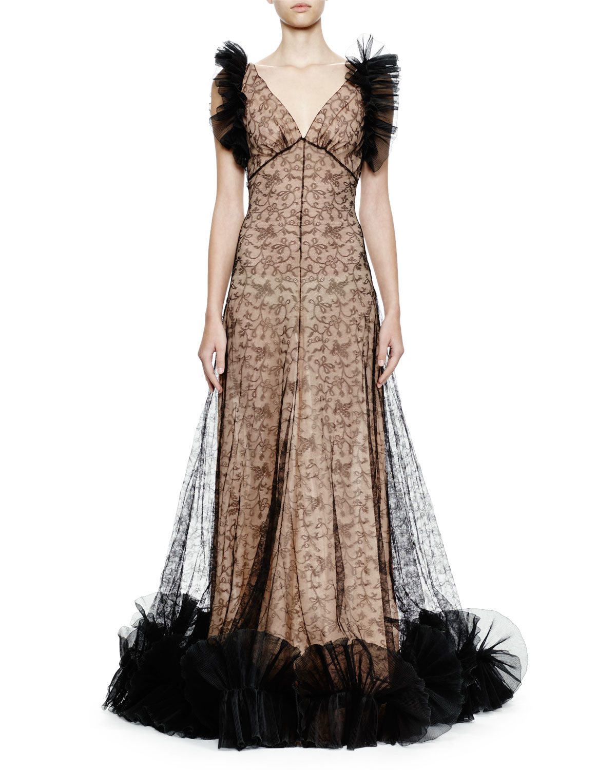 alexander mcqueen ball gown