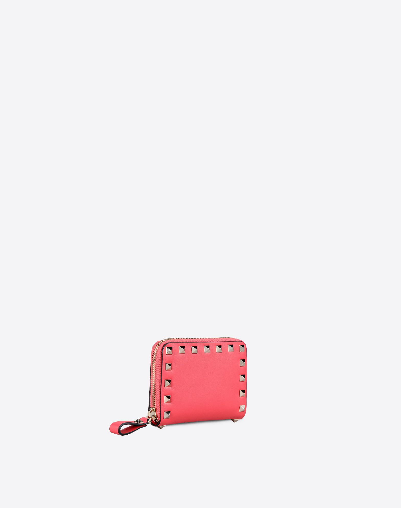 Valentino Rockstud Coin Purse in Pink Lyst