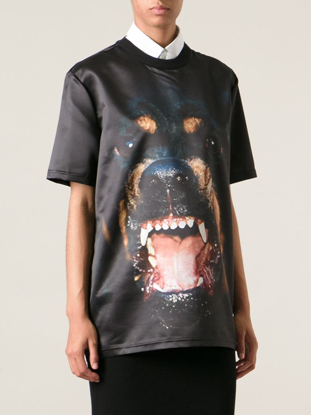 t shirt givenchy dog