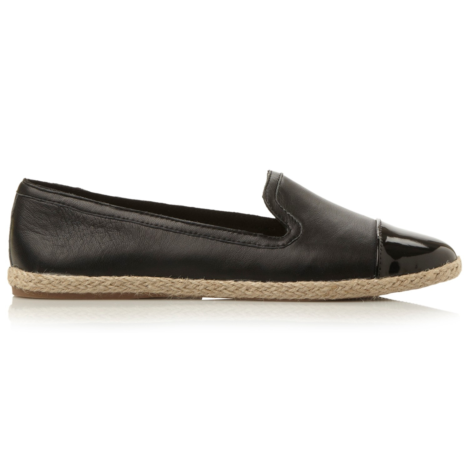 loafer flat steve madden purfect flat loafers in black black leather loafer flat steve madden purfect flat loafers in black black leather