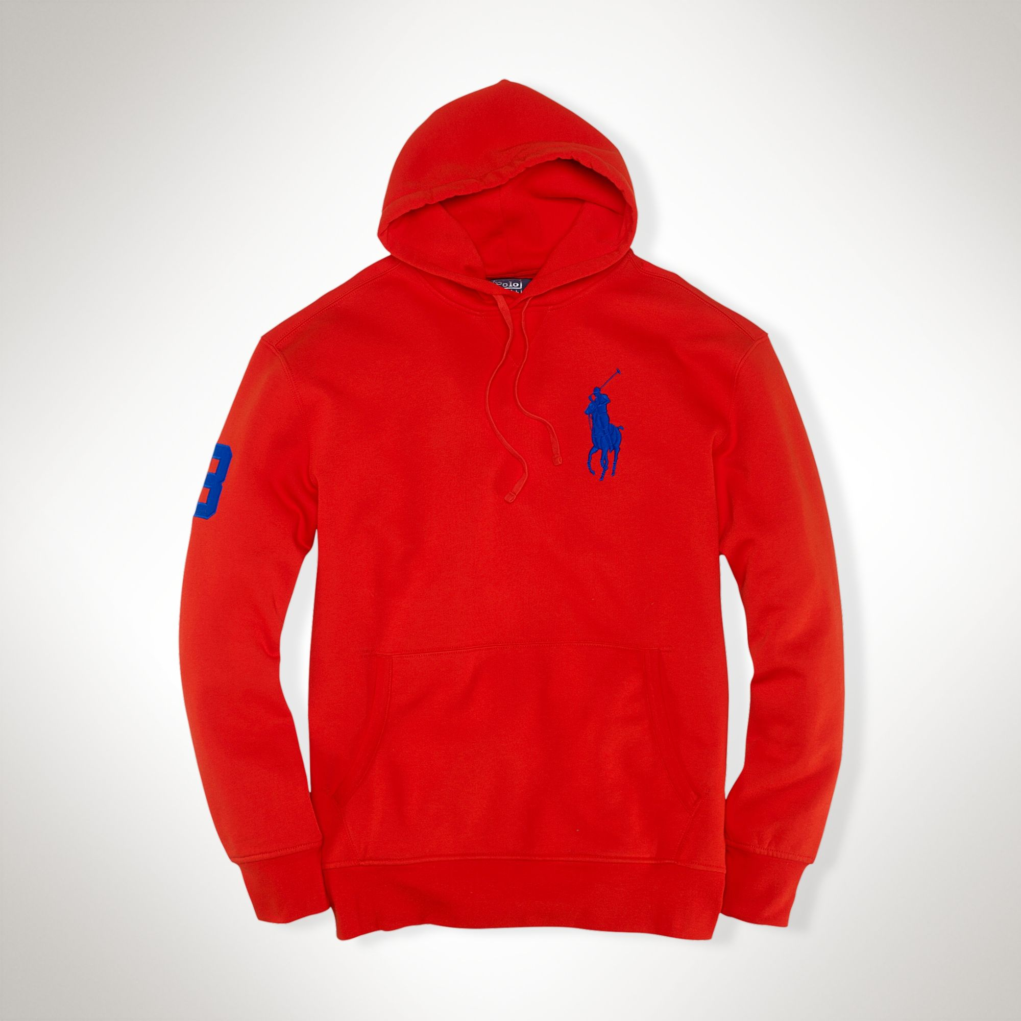ralph lauren red hoodie