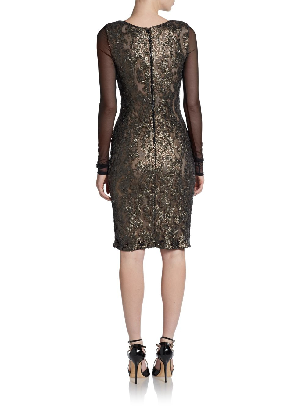 vera wang sequin gown