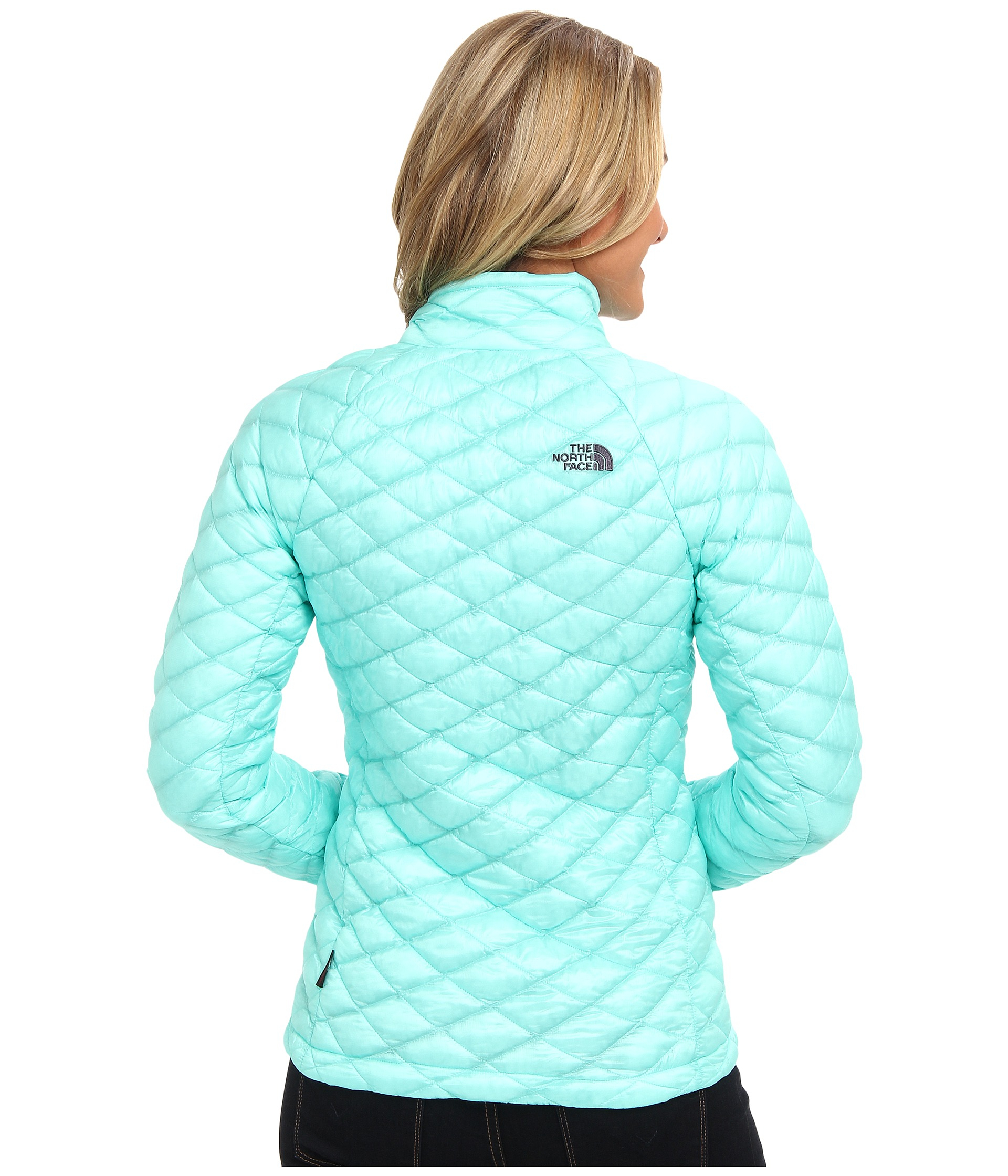 north face mint green jacket