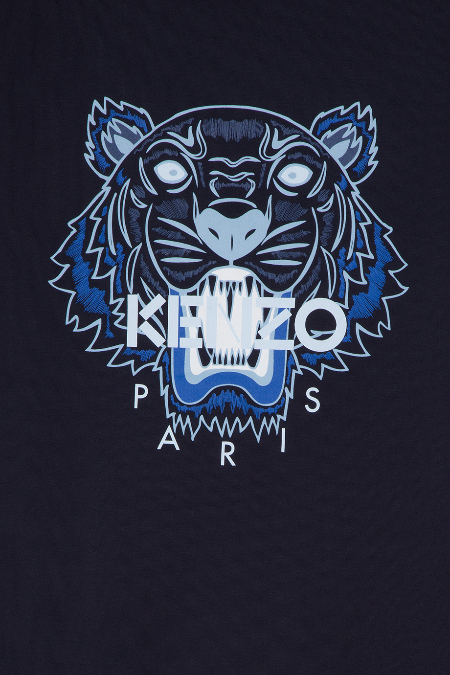 black and blue kenzo t shirt