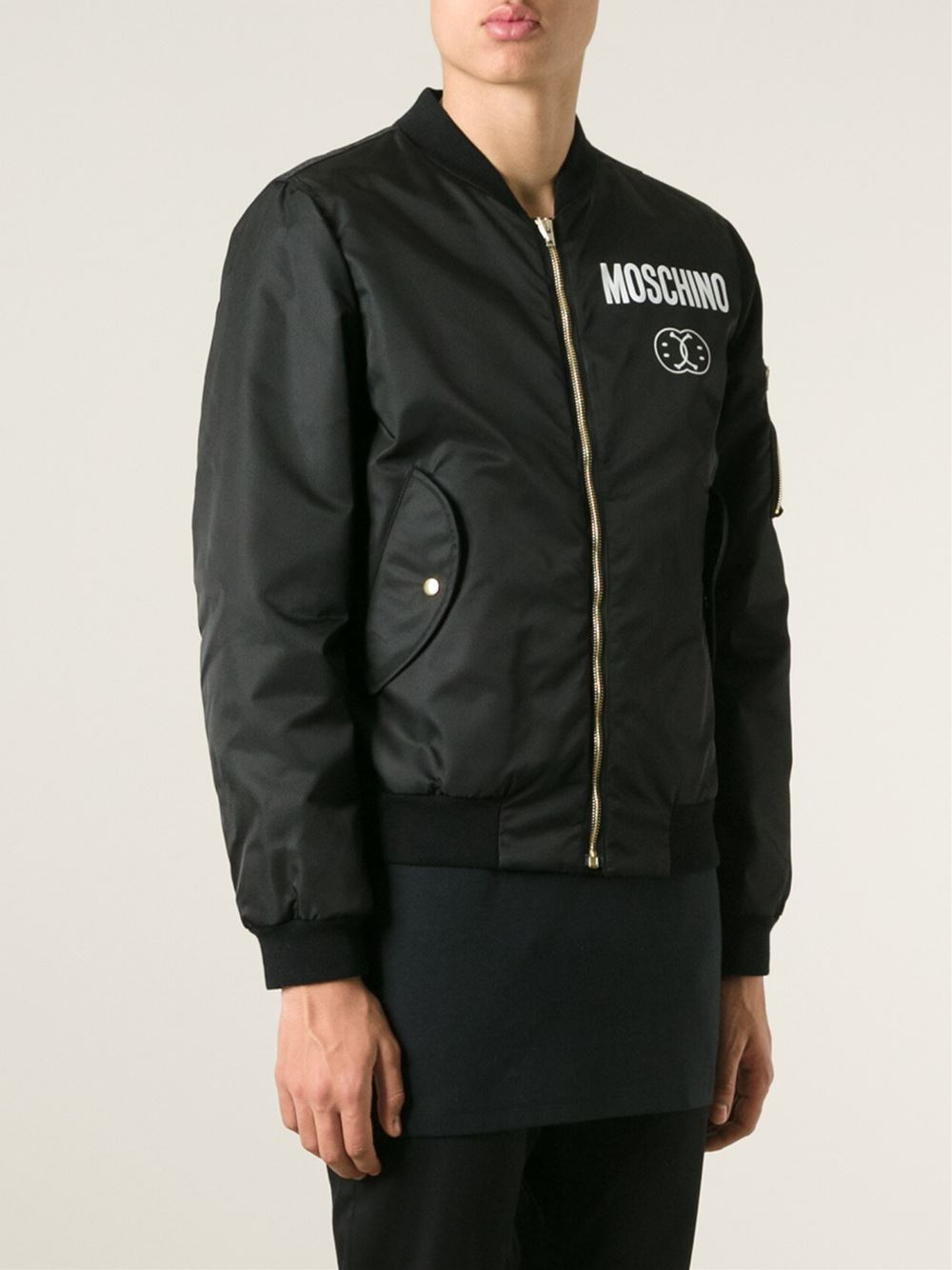 moschino bomber jacket mens serafini pizzeria moschino bomber jacket mens serafini pizzeria