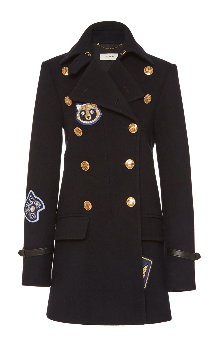 Coach naval coat Clearance