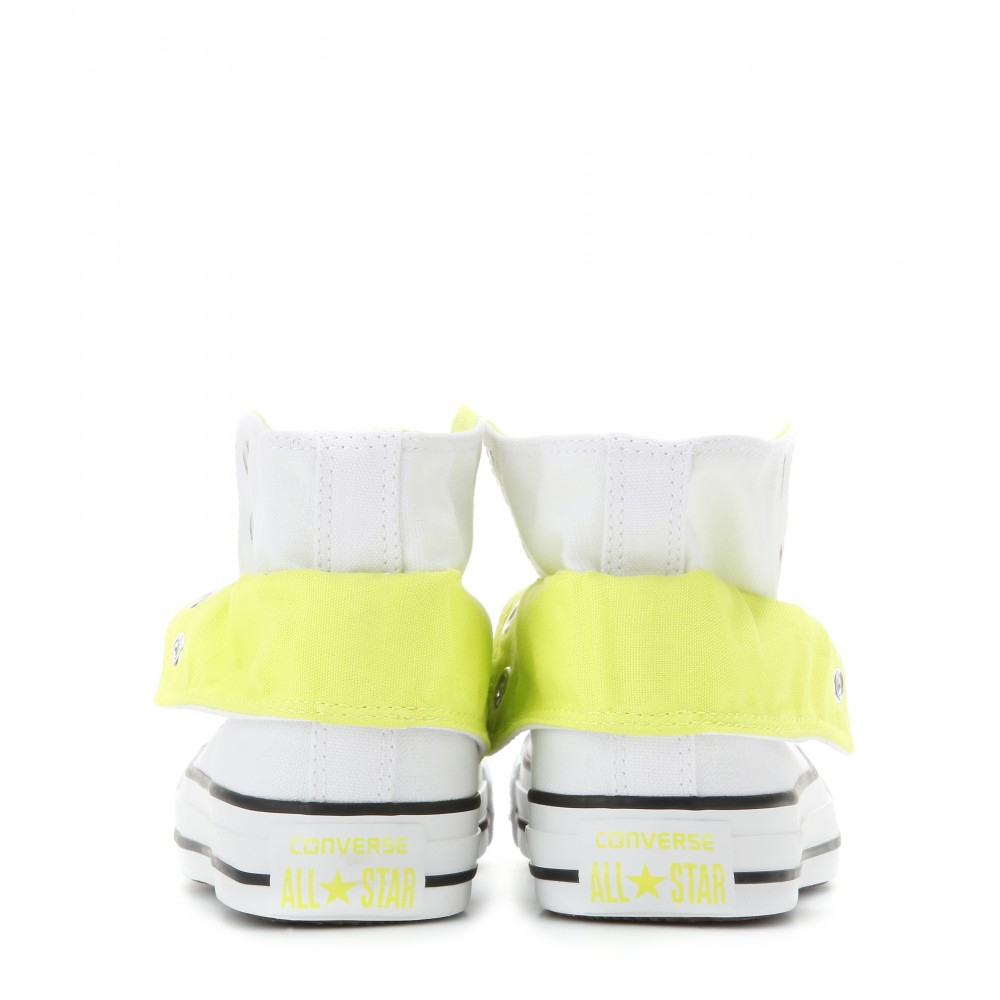 Converse Chuck Taylor All Star Two Fold High-top Sneakers in White | Lyst