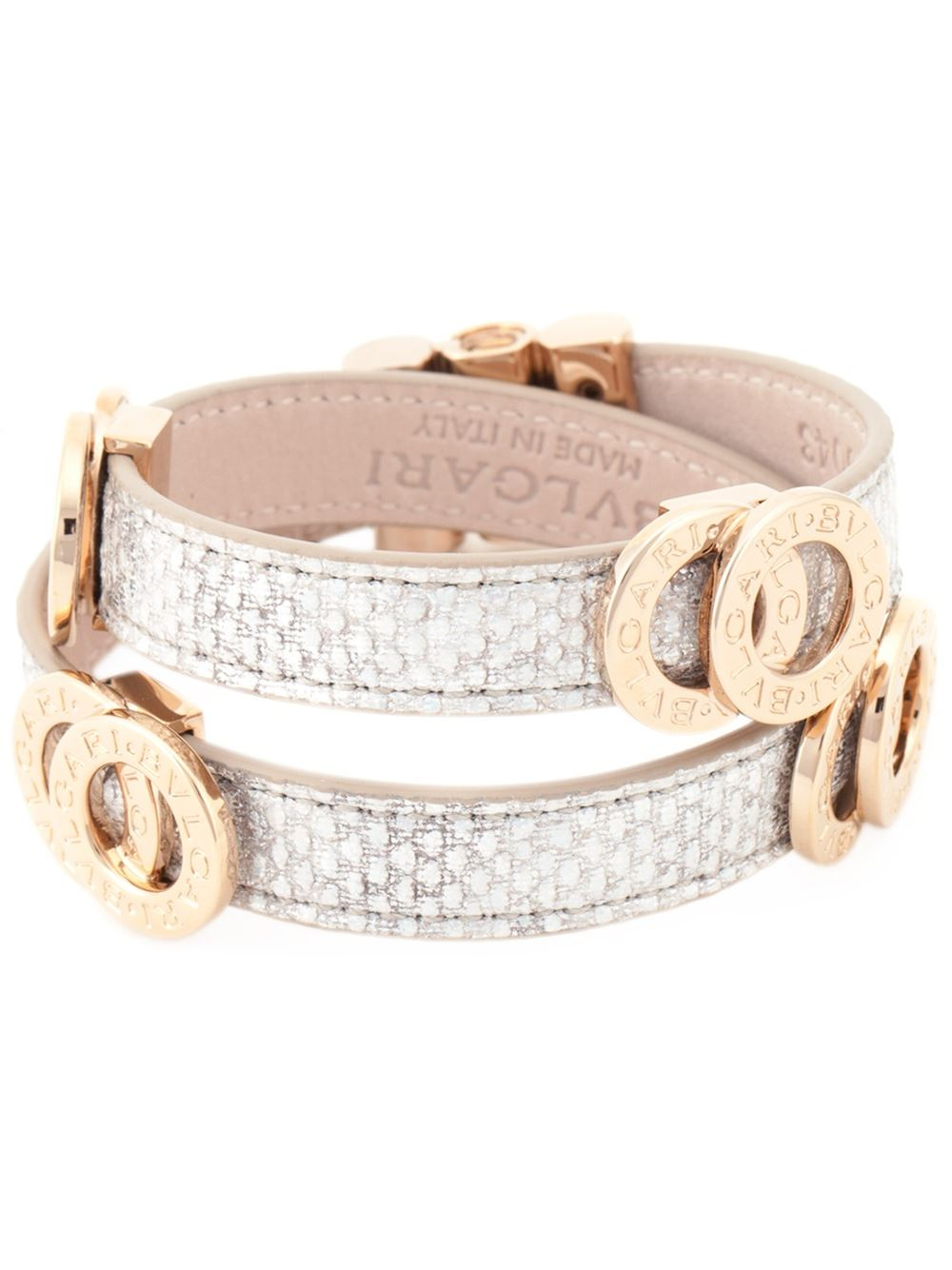 BVLGARI Double Coiled Wrap Bracelet in 