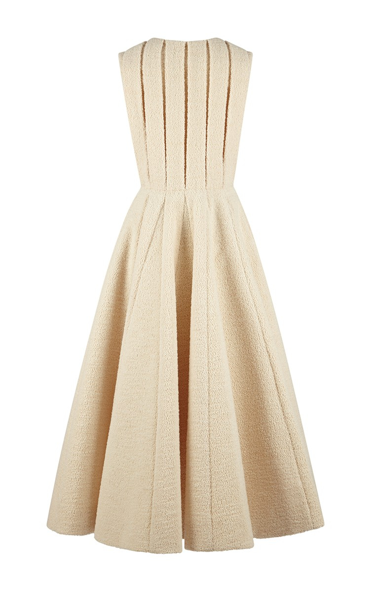 dark cream dress