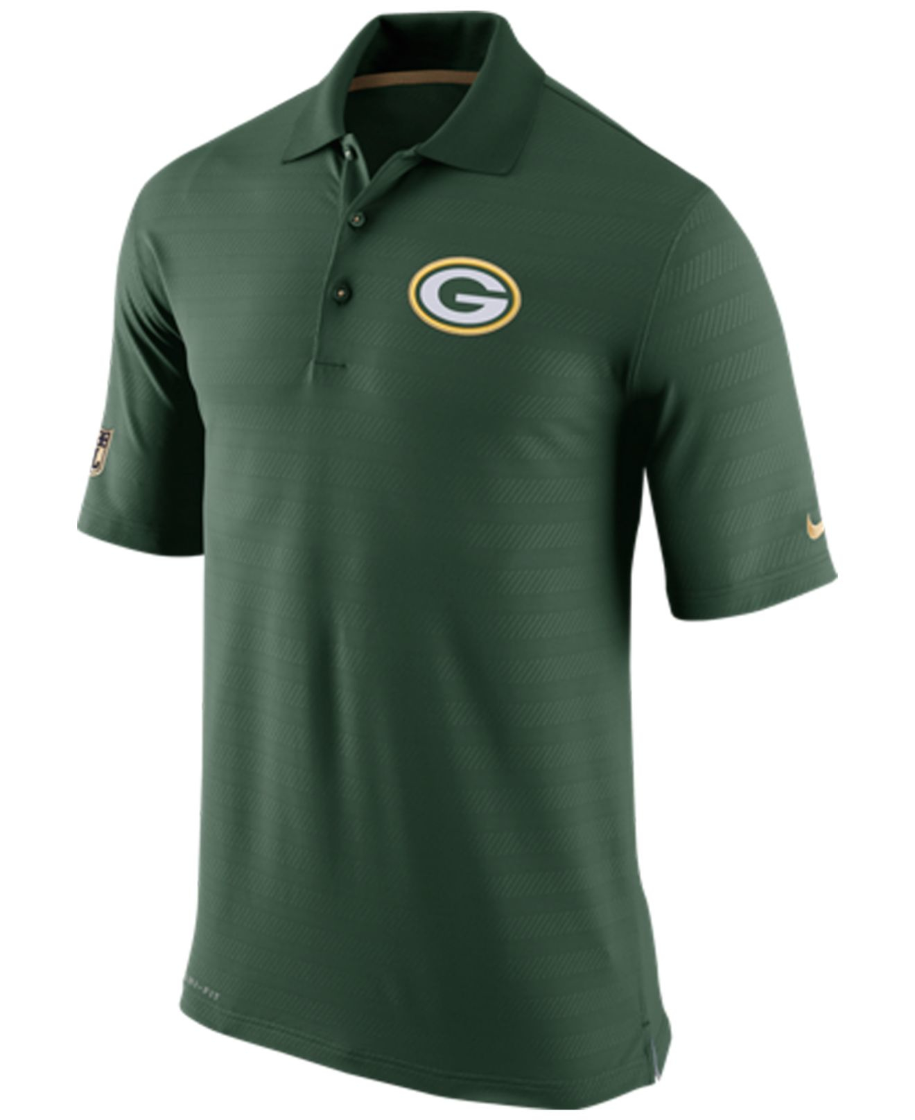 nike green bay packers polo