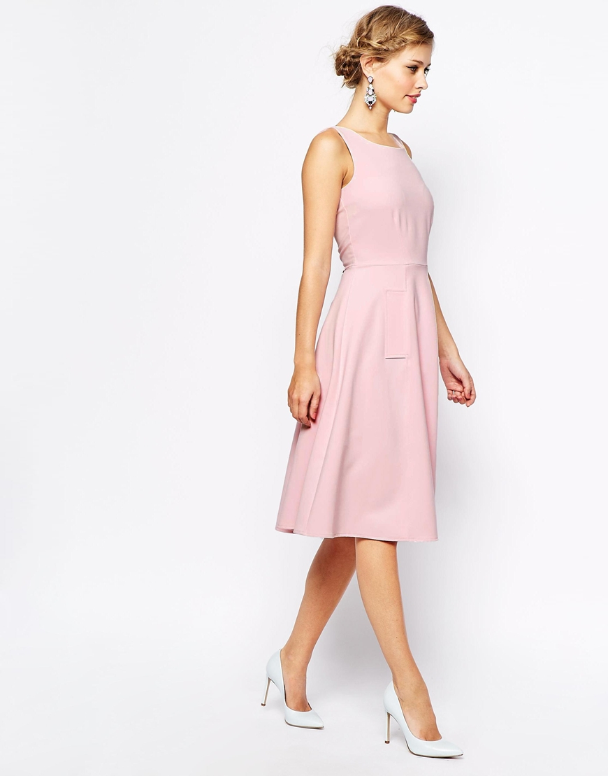 closet midi skater dress