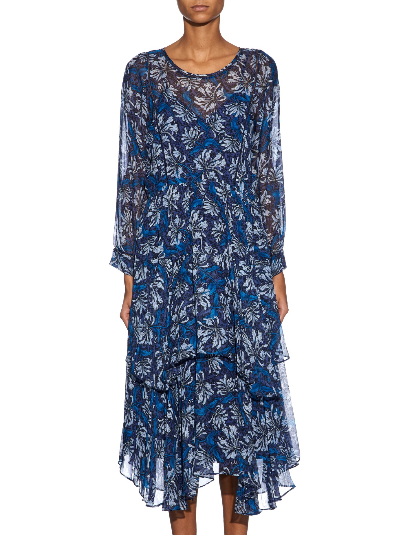 Floral silk chiffon dress Your business! floral silk chiffon dress agree with