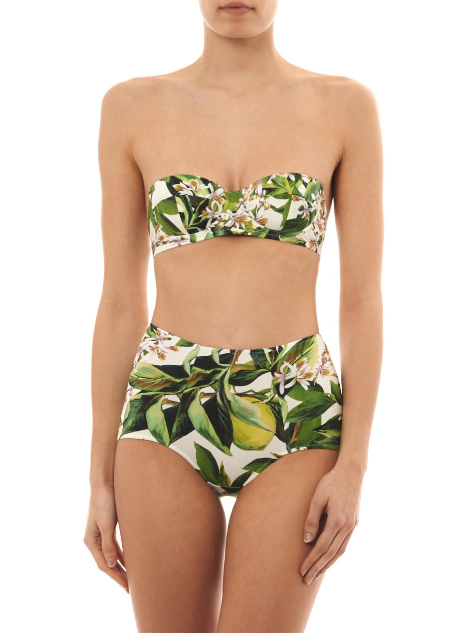 dolce gabbana lemon swimsuit