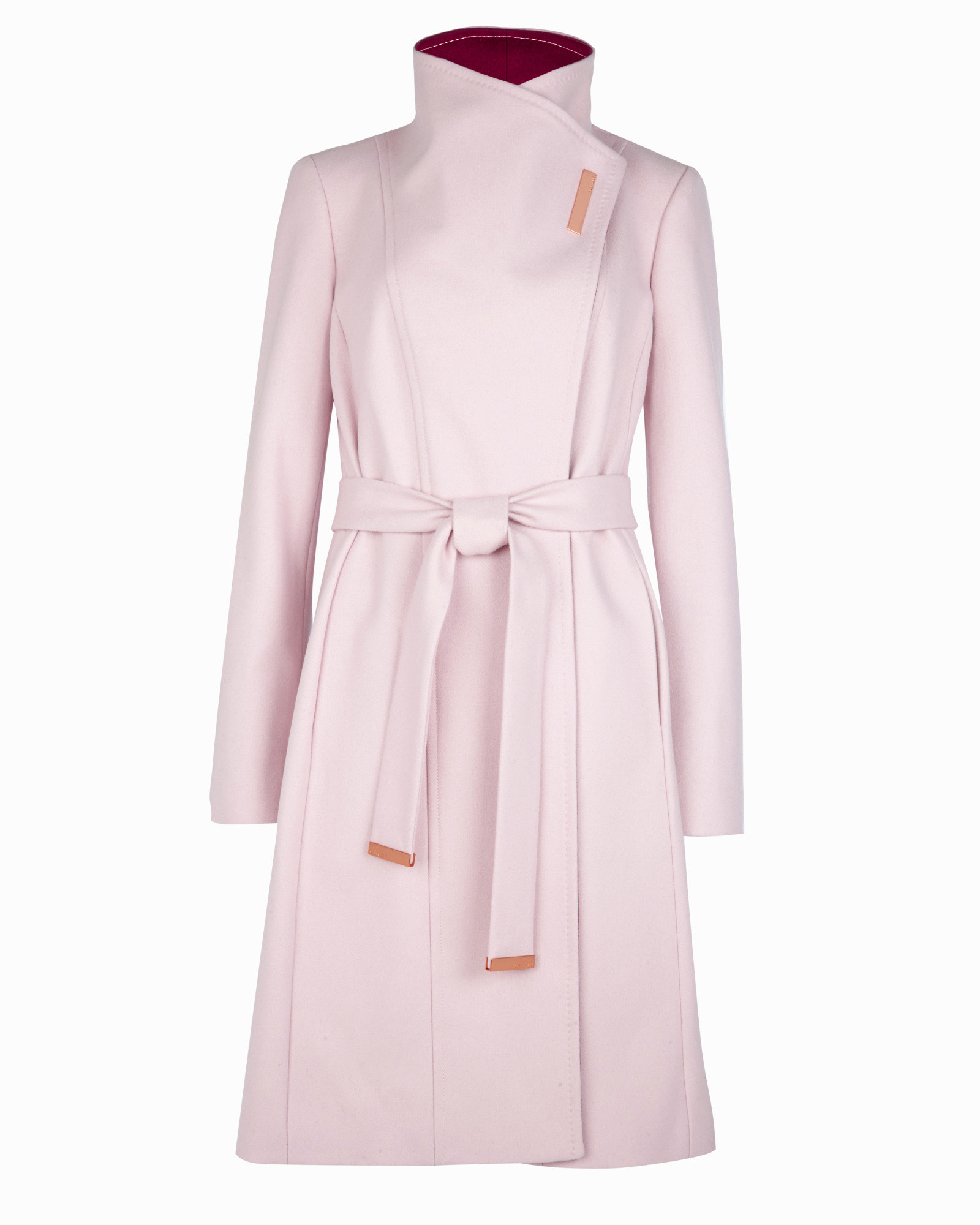 ted baker rytaa coat pink