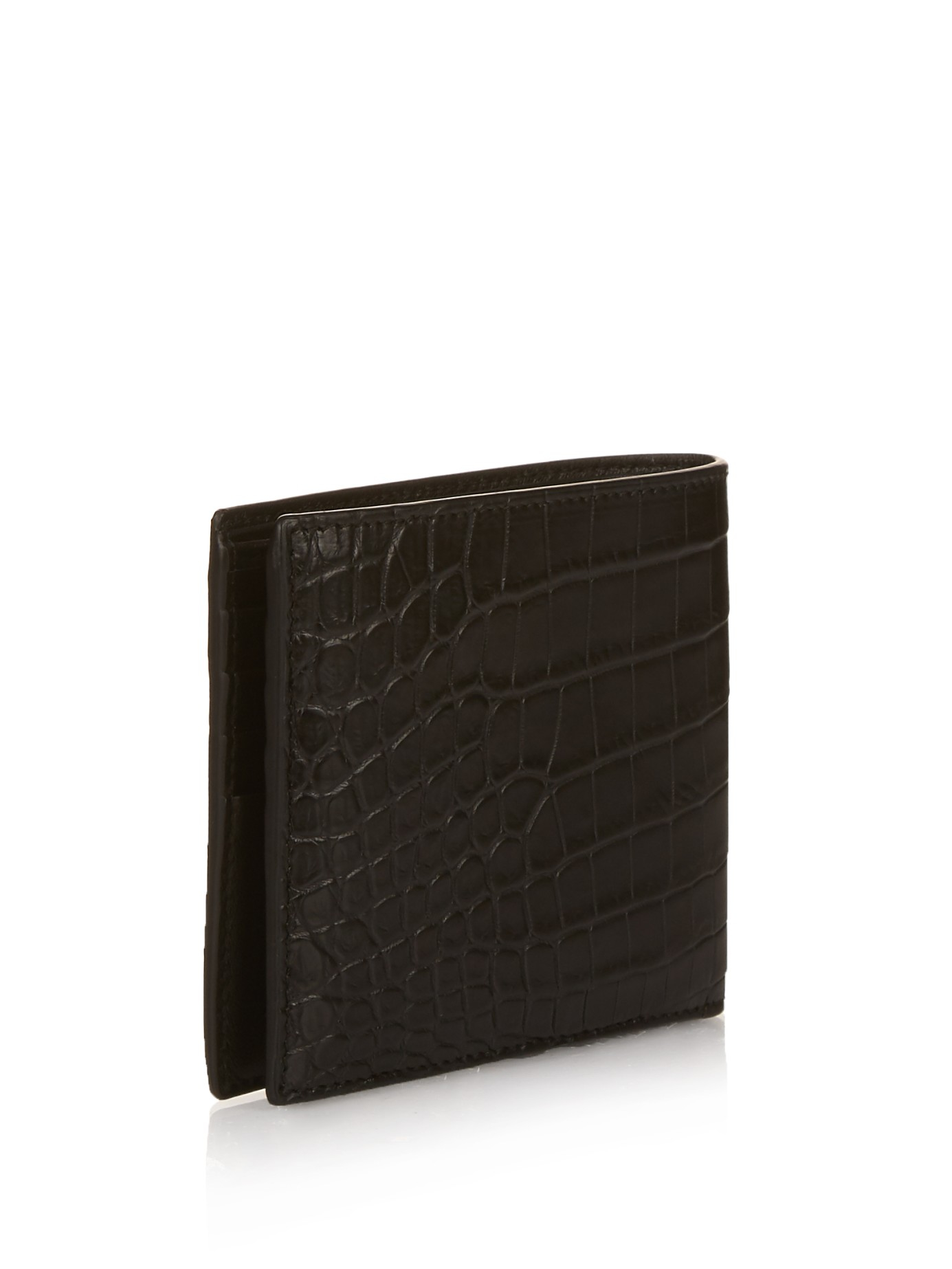 Genuine Crocodile Bi-Fold Wallet by Trafalgar Men's Accessories