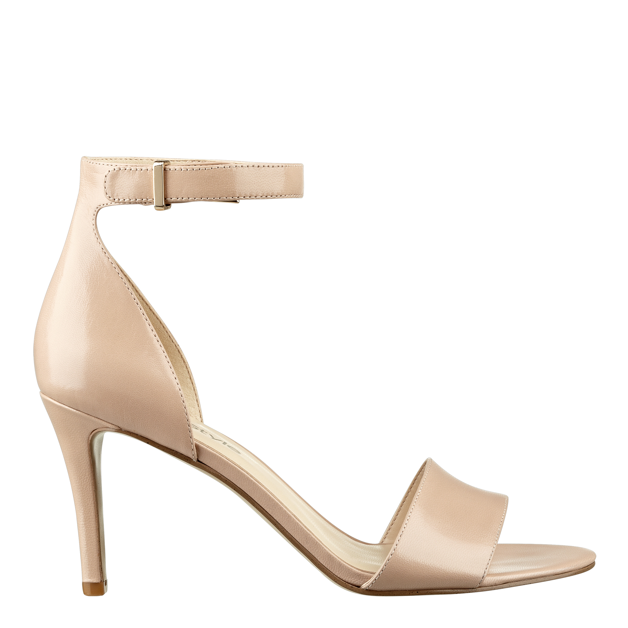 clear heels nine west