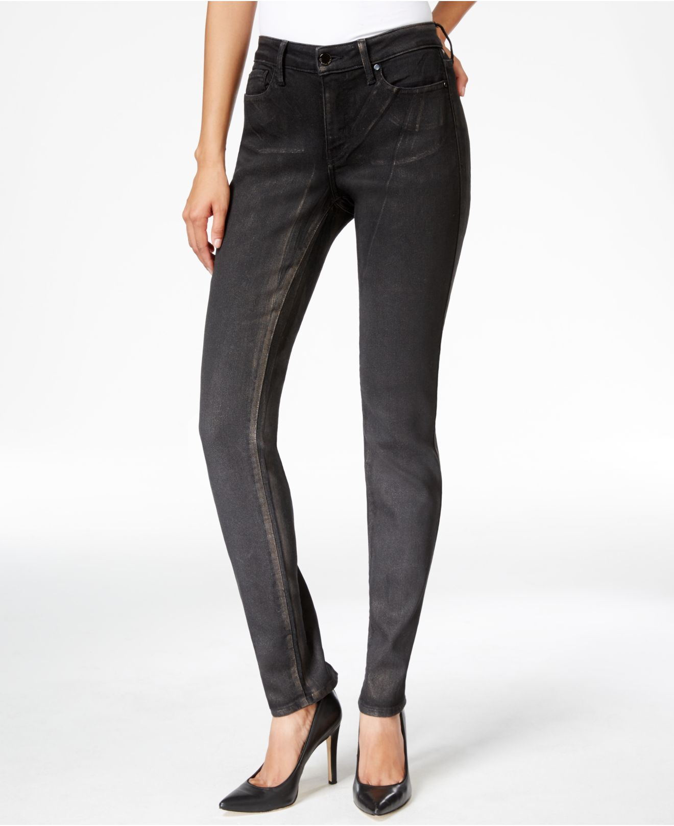 calvin klein ultimate skinny jeans black