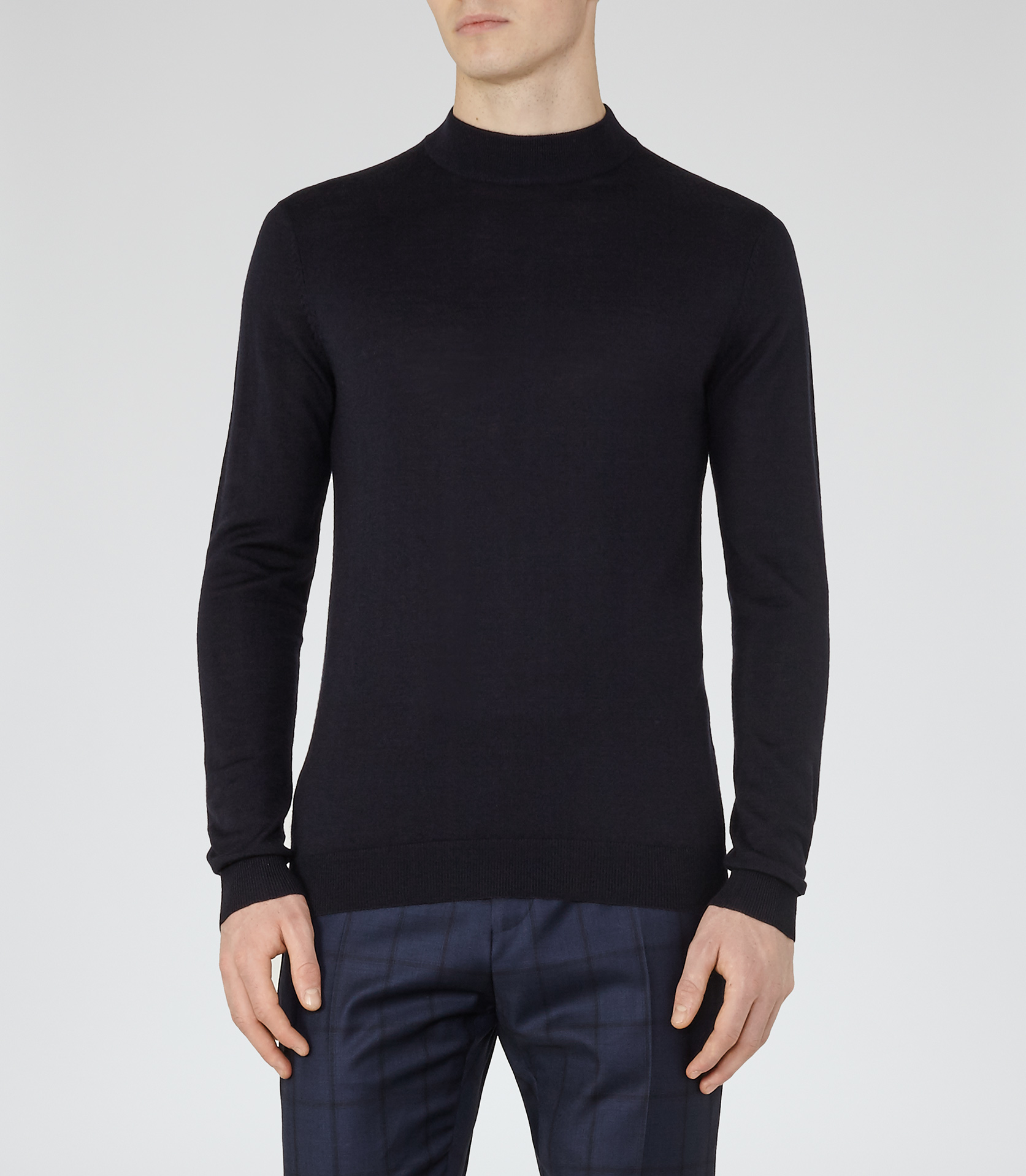 reiss navy jumper