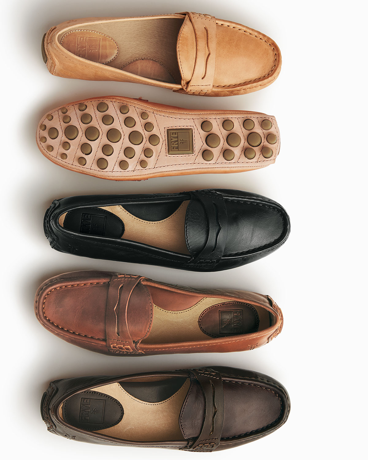 frye loafers womens
