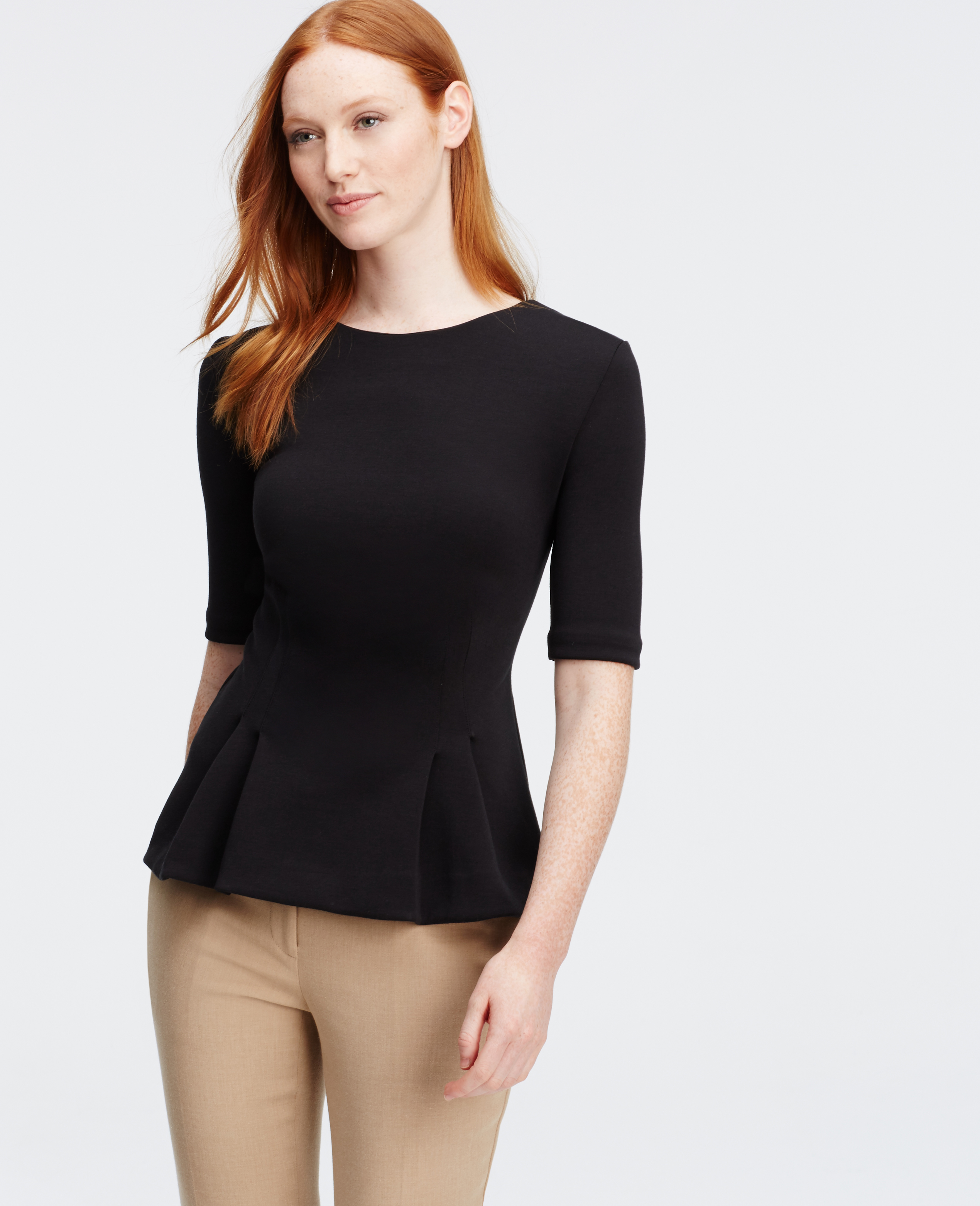 ann taylor blouses short sleeve