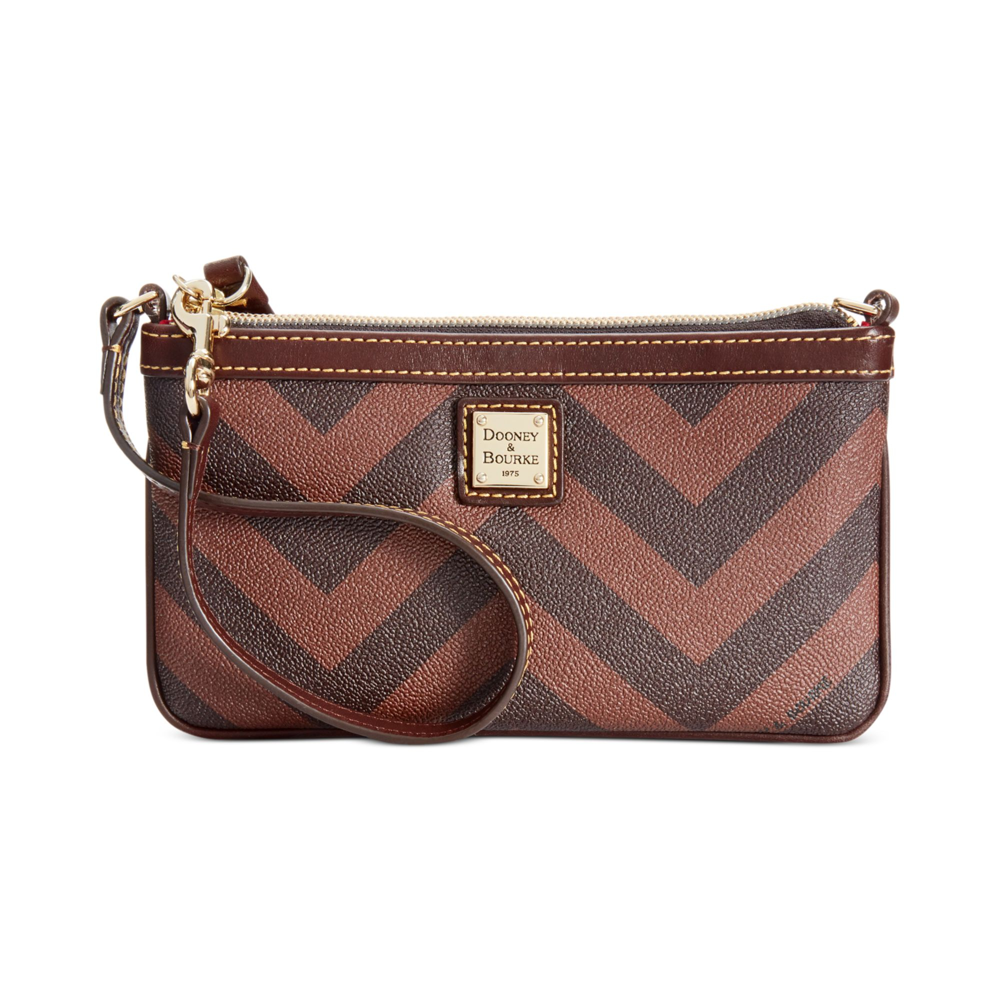 large designer wristlet