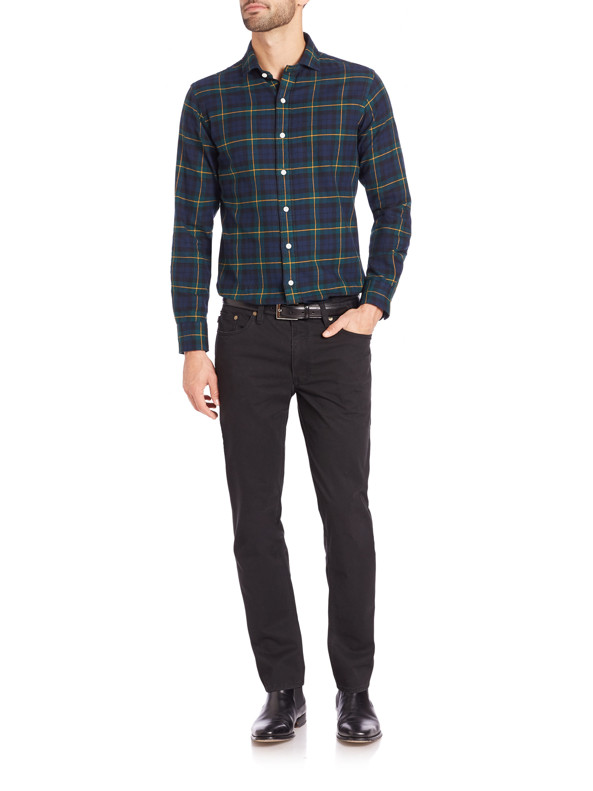 Polo Ralph Lauren Plaid Twill Shirt in 